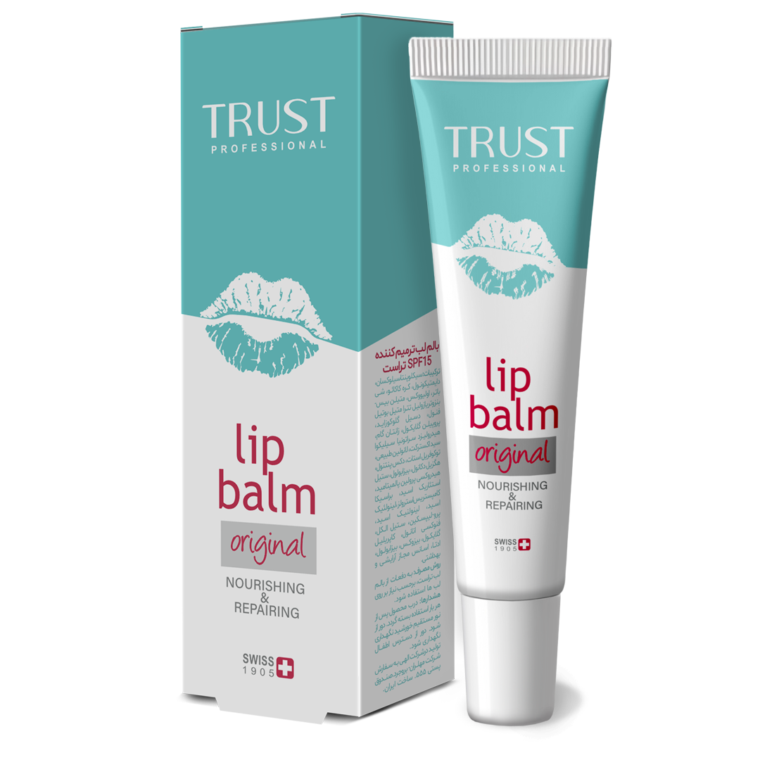 بالم لب ترمیمکننده تراست SPF15 حجم ۱۵ میلیلیتر بالم لب ترمیمکننده تراست SPF15 حجم ۱۵ میلیلیتر - تصویر 1